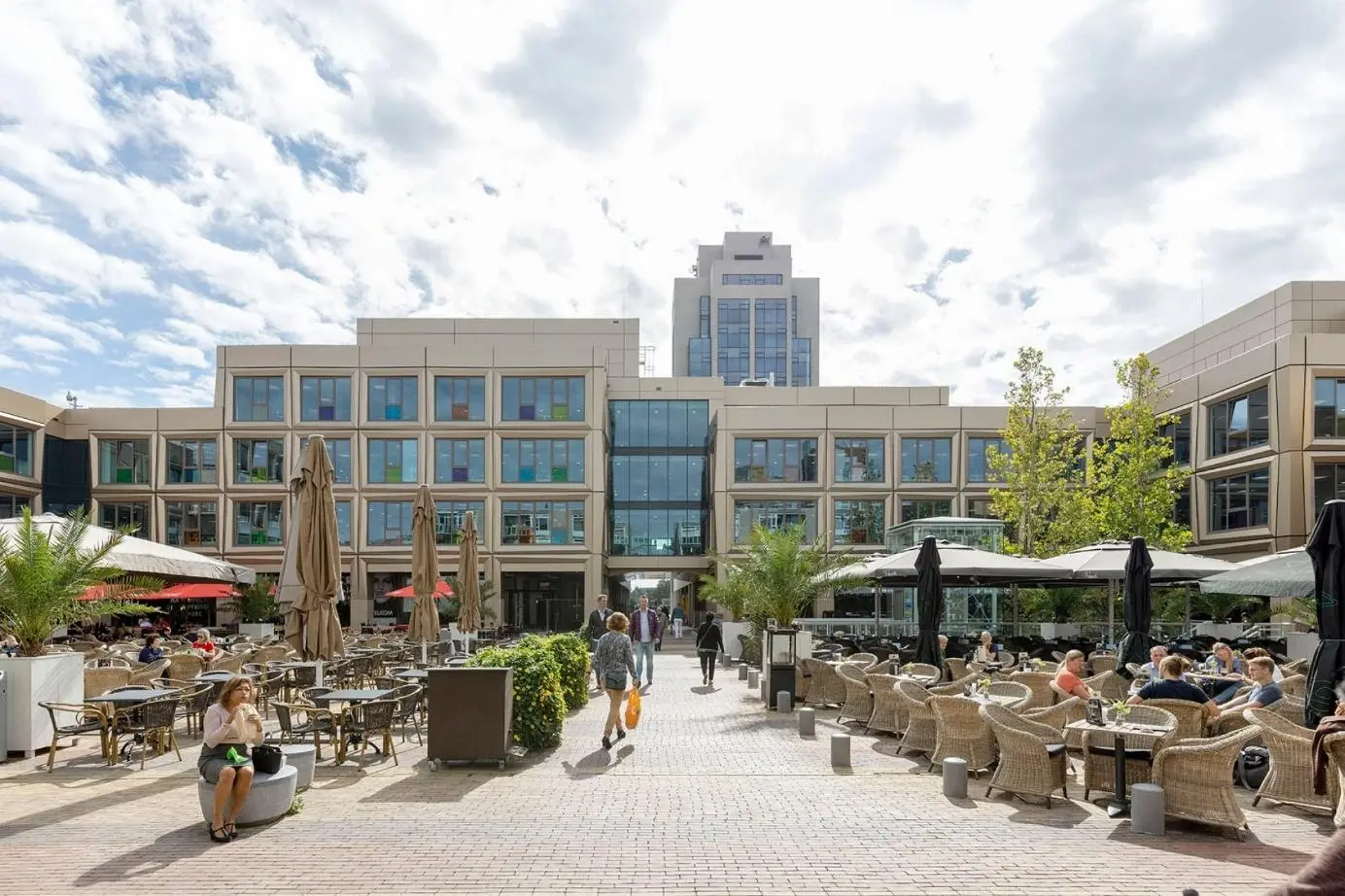 Straatbeeld van Zoetermeer